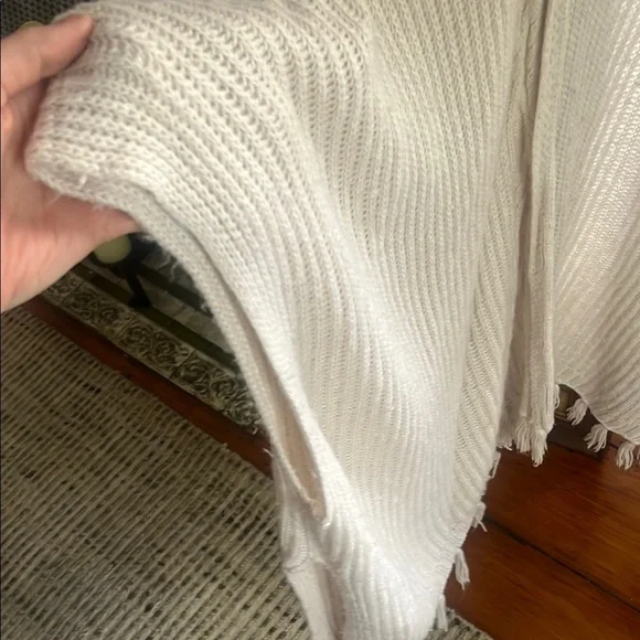 American Eagle Outfitters Cream Textured Cardigan - Picture 3 of 5